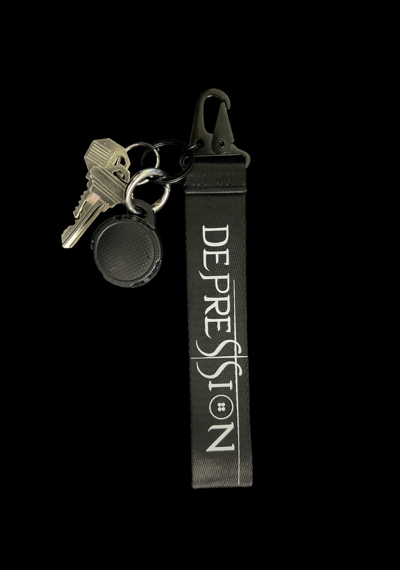 Depression Logo Keychain