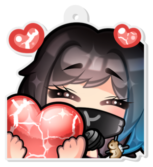 Dee Heart Emote Charm